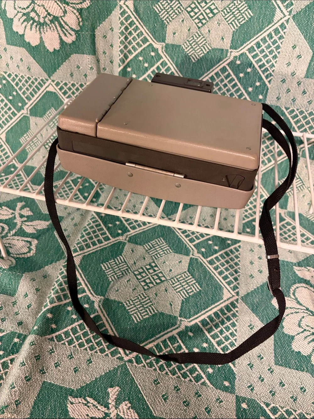 Polaroid Automatic 210 Land Camera with Black Strap